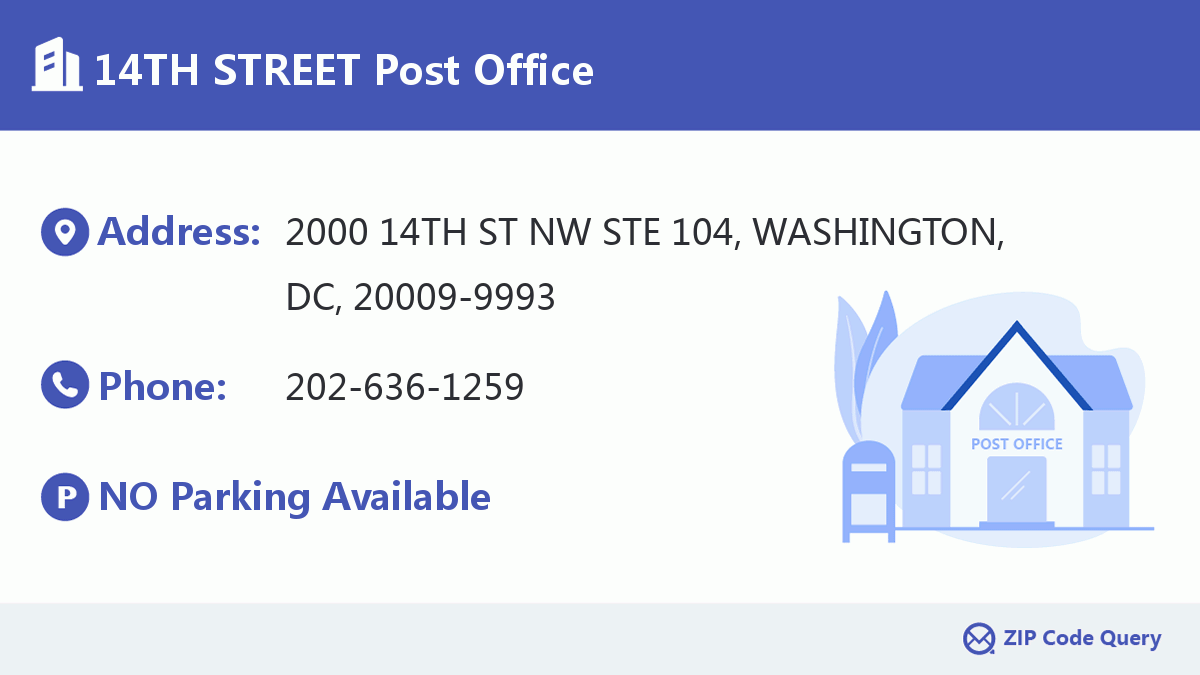 Post Office:14TH STREET