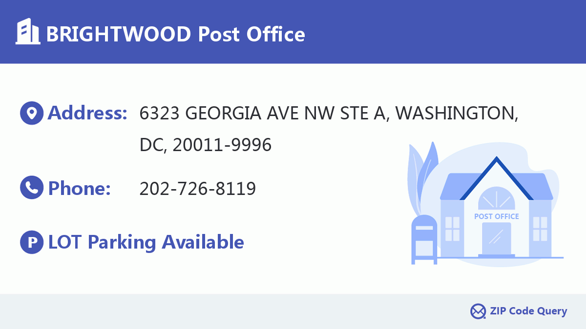 Post Office:BRIGHTWOOD