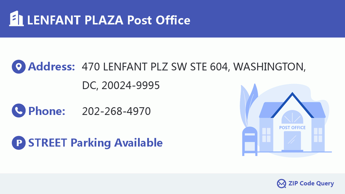 Post Office:LENFANT PLAZA