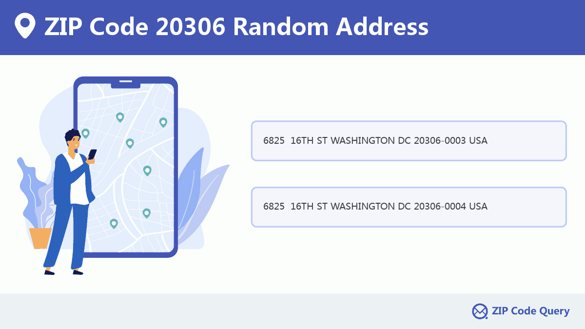 ZIP Code 5: 20306 - WASHINGTON, DC | District Of Columbia United 